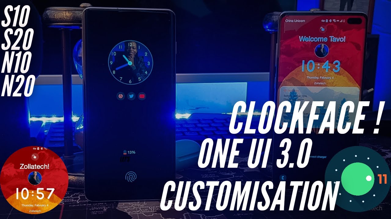 Samsung Clockface (Tips and Tricks) for S10, S20, S21, N10, N20 One UI 3.0 (Android 11) - Goodlock