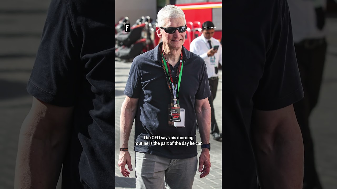 Строгий утренний распорядок генерального директора Apple Тима Кука начинается в 5 утра. #dailyrou...