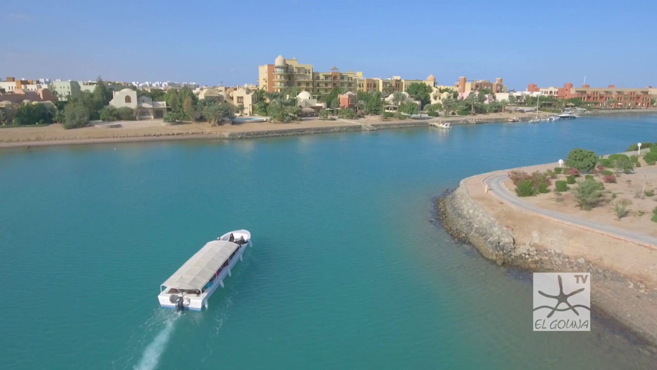 Explore El Gouna Hotels from the sky
