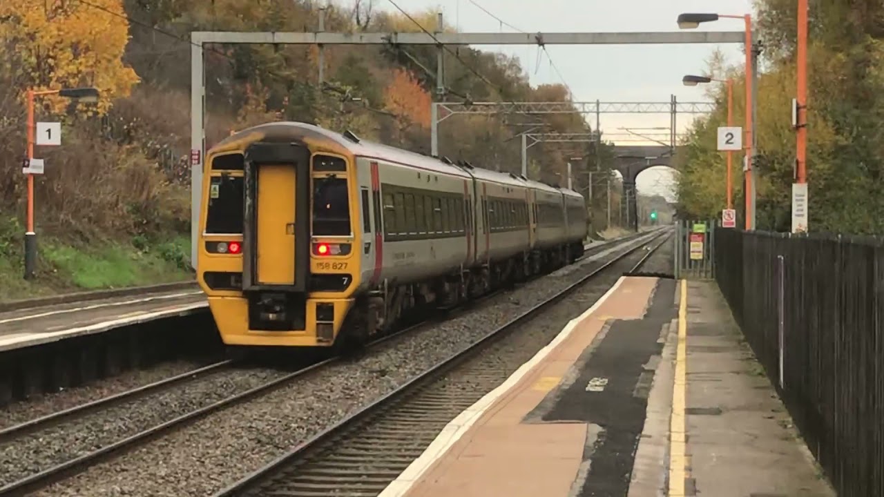 Trains at Adderley Park 16/11/2021