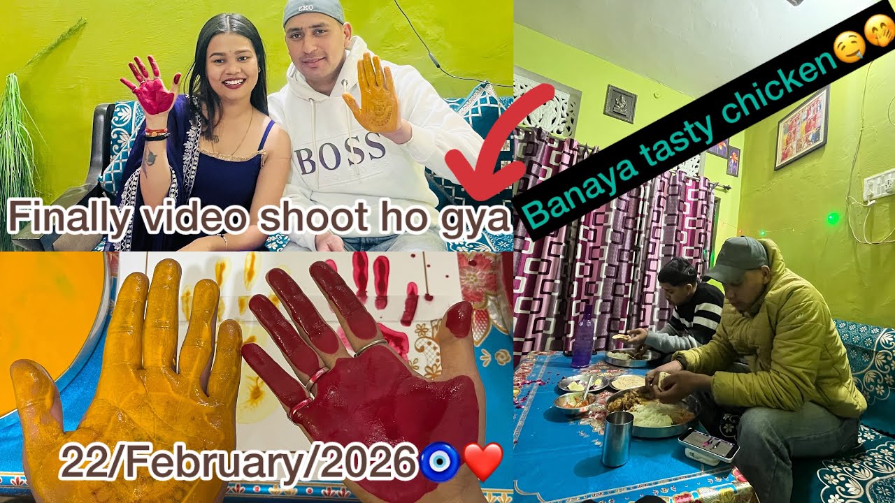 Finally ye wala video shoot bhi ho gya🥳 !! Wow chicken m toh mja ayga🤤😍!! #vlogger 