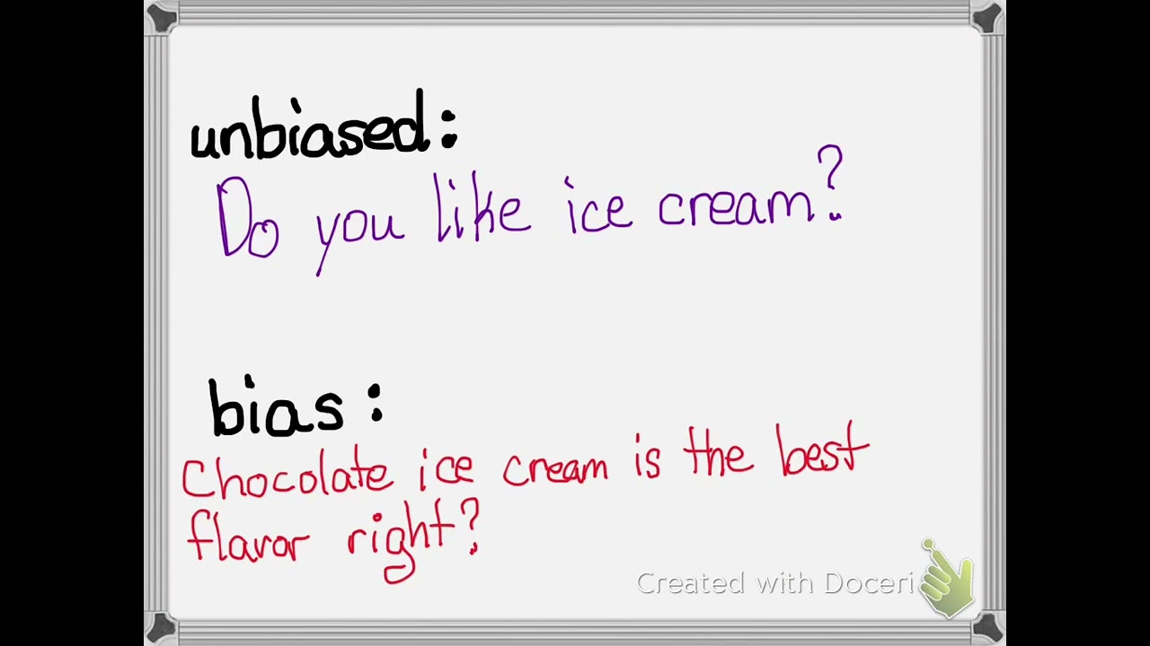Bias vs  Unbiased