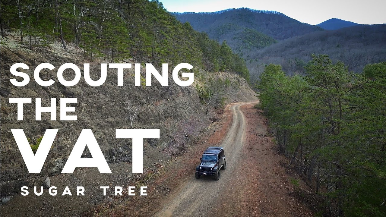 Прокладка маршрута Virginia Adventure Trail: FS-394/Sugar Tree | Overlanding VA