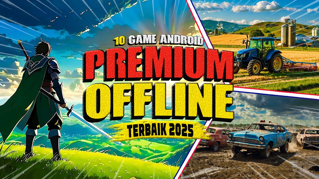 10 Game Android PREMIUM OFFLINE Terbaik 2025