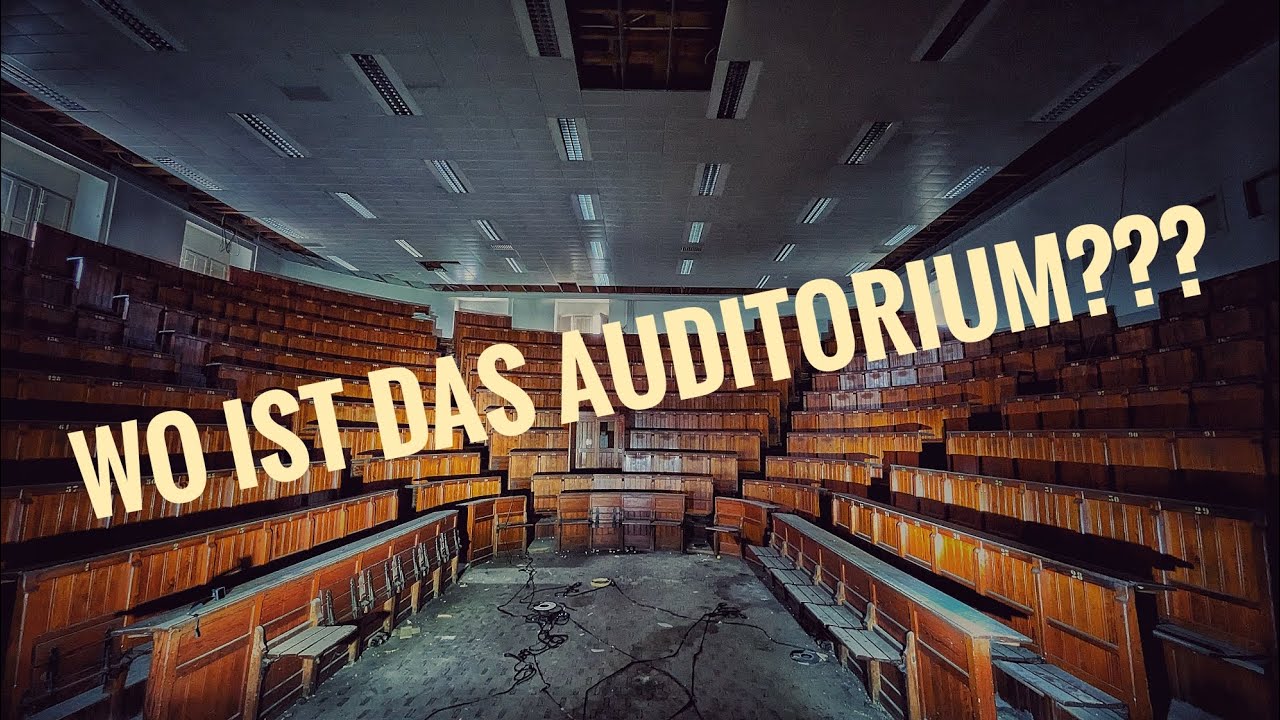 Der Hörsaal von 1917
