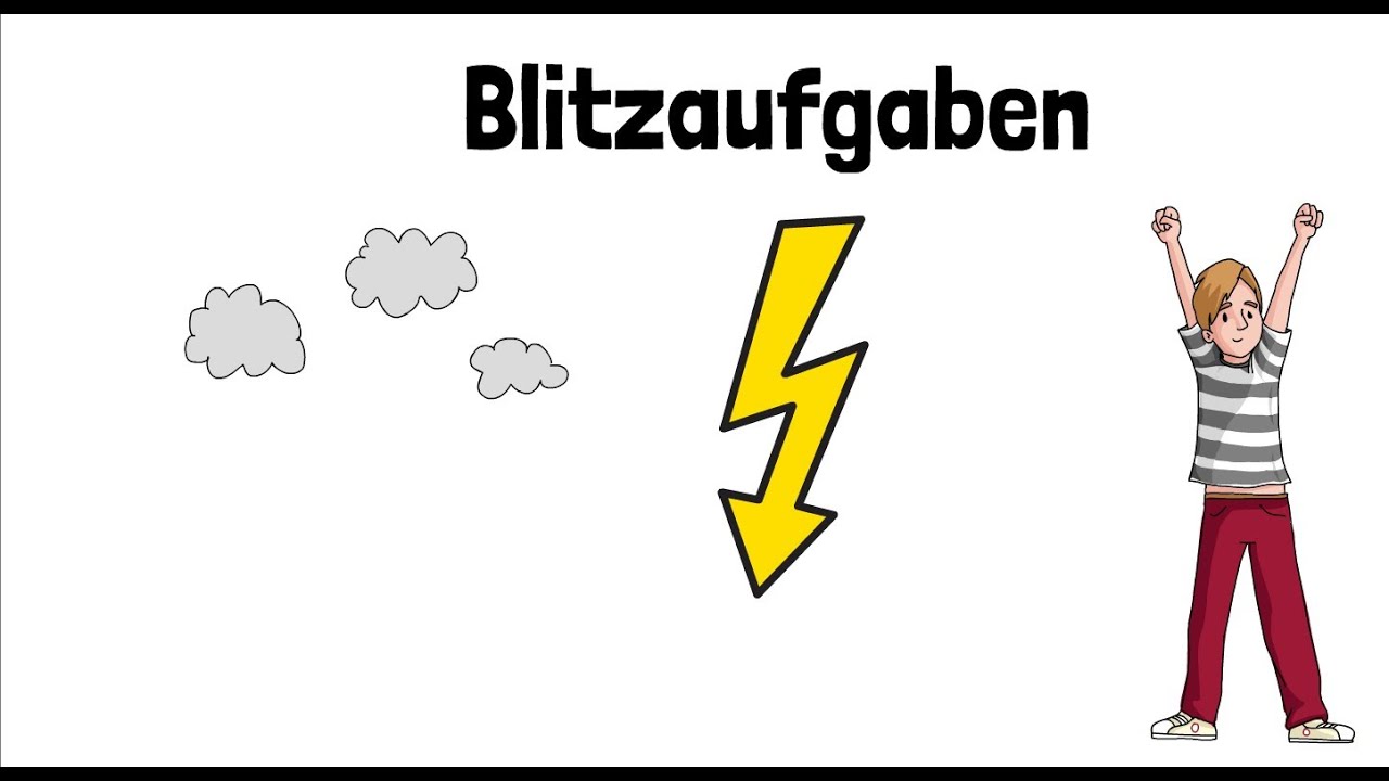 Einführung Blitzaufgaben Klasse 2