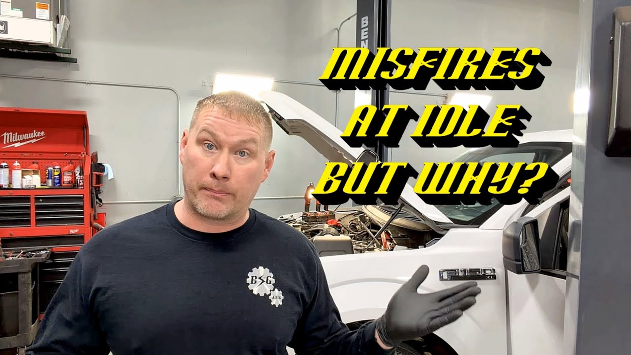 Диагностика пропусков зажигания в двигателе Ford F-150 5.0L Coyote 2018-2020 годов выпуска