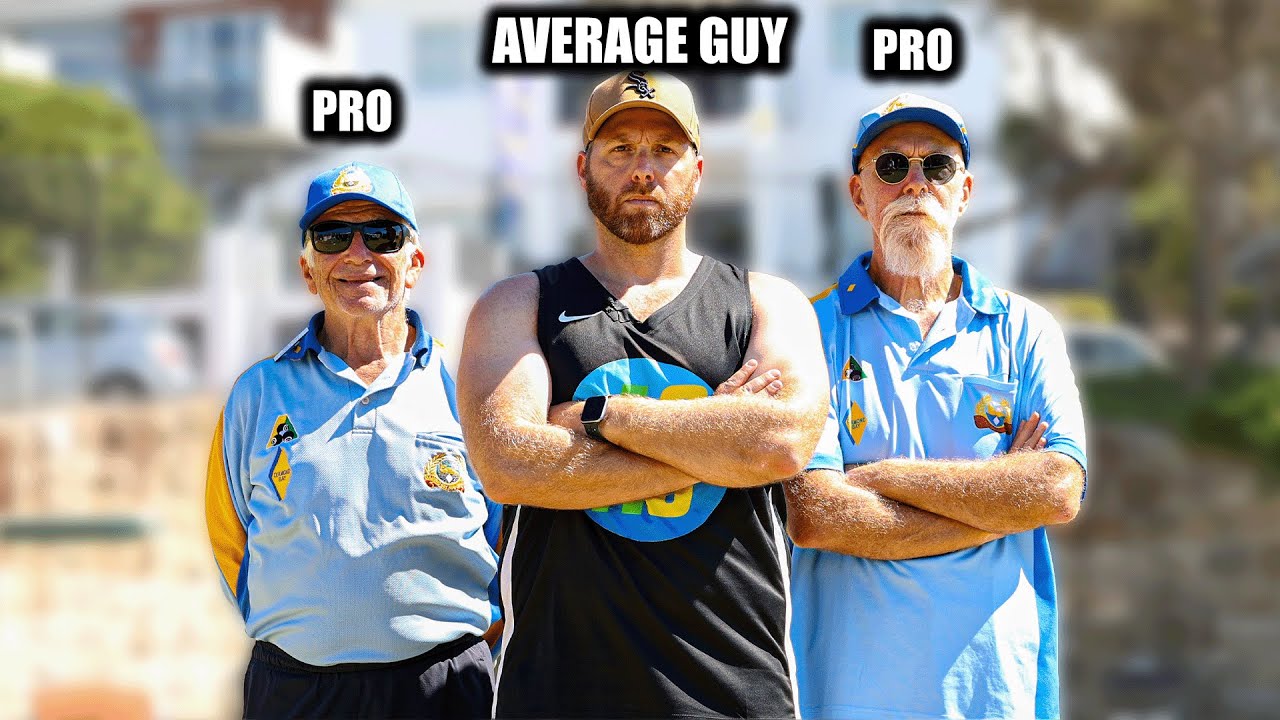 Can an average guy Beat 2 Pro lawn bowlers?