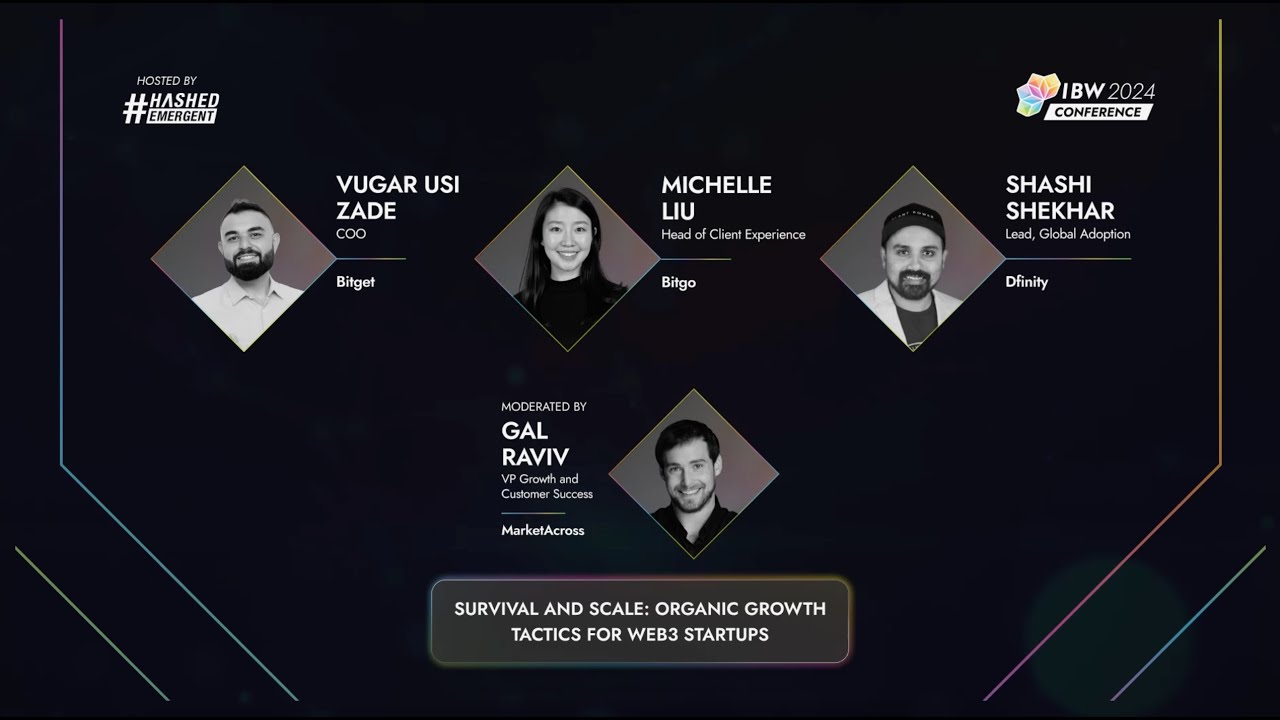 Survival and Scale: Organic Growth Tactics for Web3 Startups - IBW Conference 2024