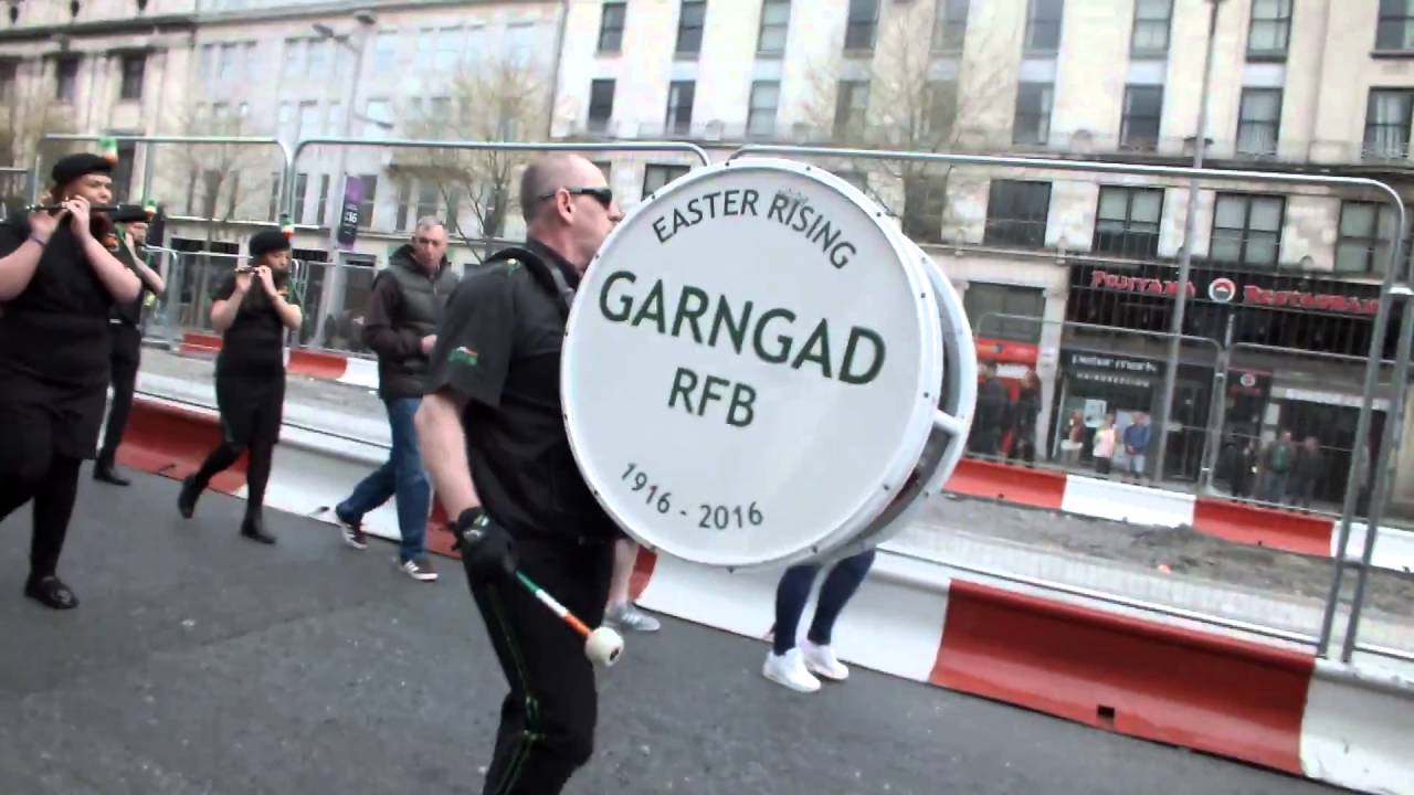 GARNGAD RFB IN DUBLIN  1916 EASTER UPRISING CENTENARY