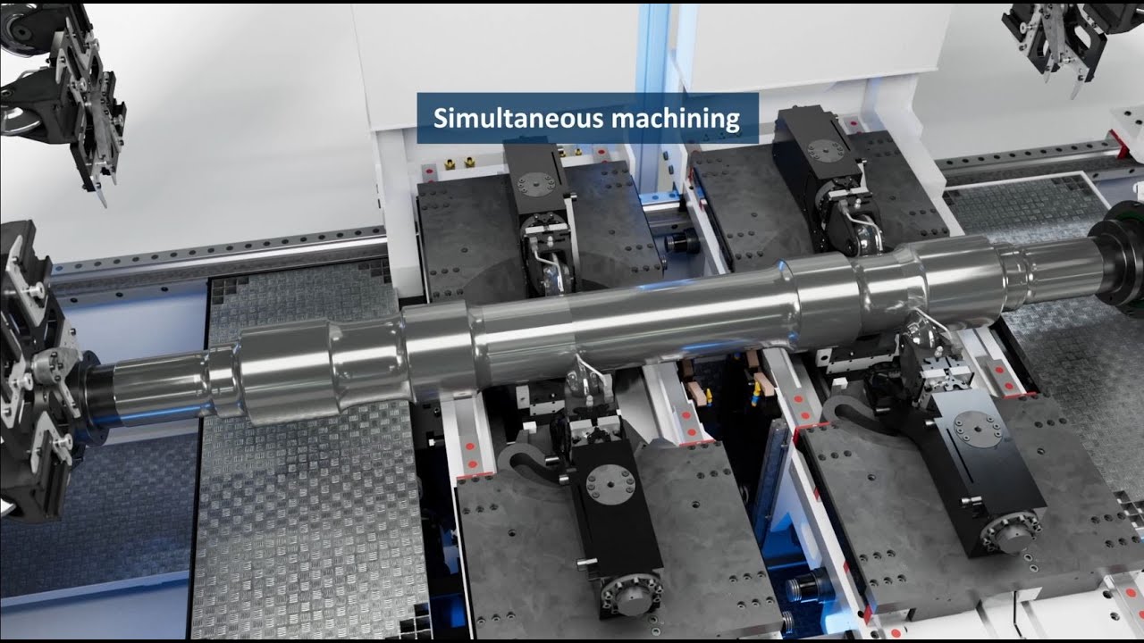 FEST- UND GLATTWALZMASCHINE 7627 (DEEP ROLLING AND FINISHING MACHINE 7627)