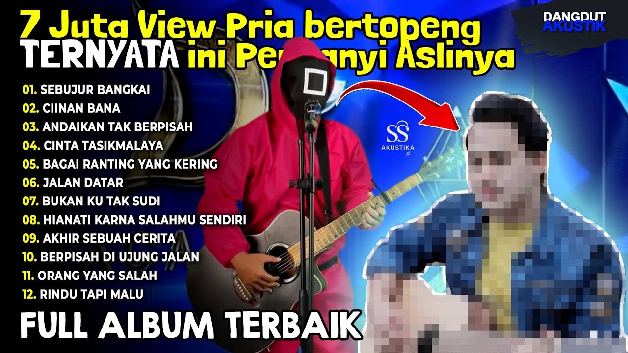 Viral! 7 Jt View Di Youtube Ternyata ini Penyanyi Aslinya 😮 Ganteng Bertopeng Bikin Geger Suaranya‼️
