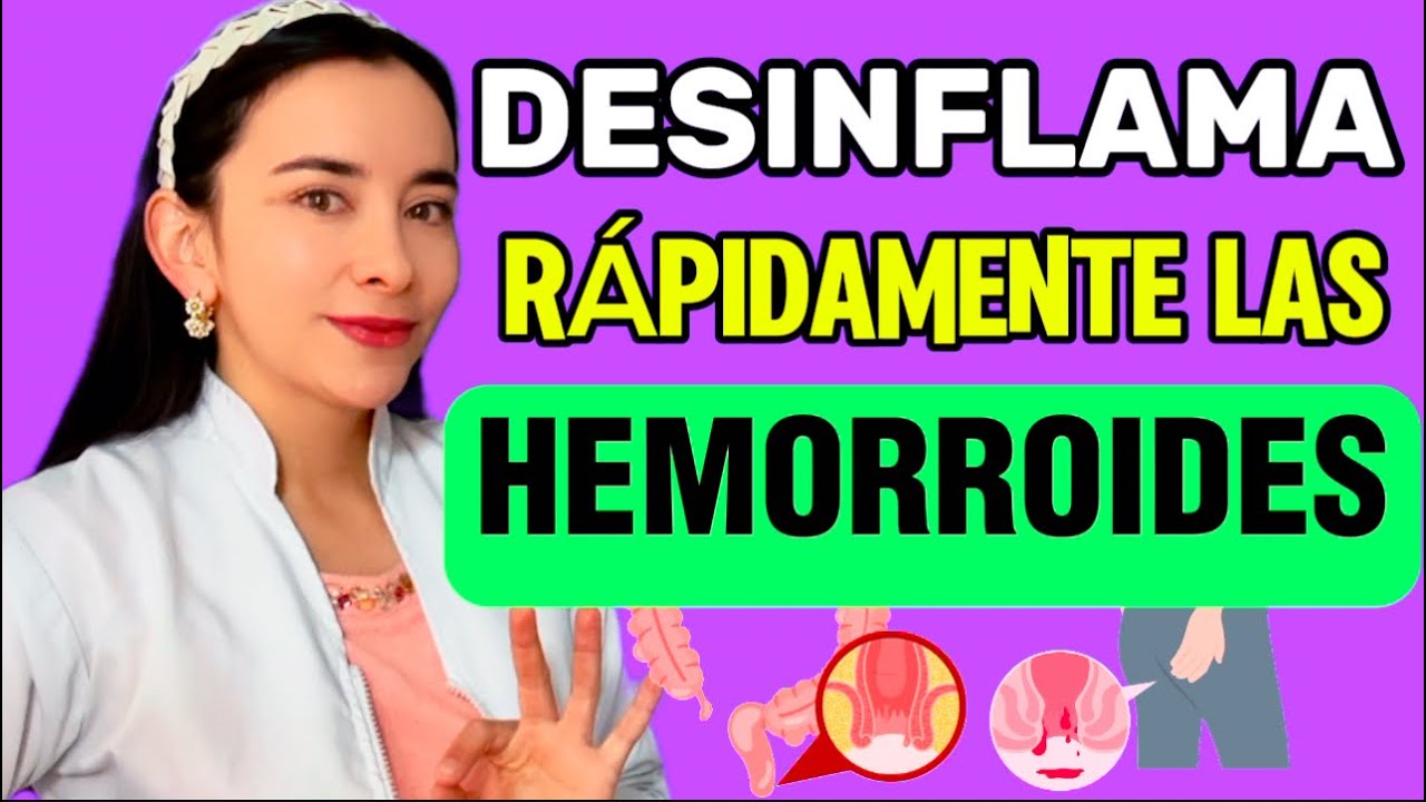 👉🏻10 Tips para ALIVIAR las HEMORROIDES de manera NATURAL Y RÁPIDA✅