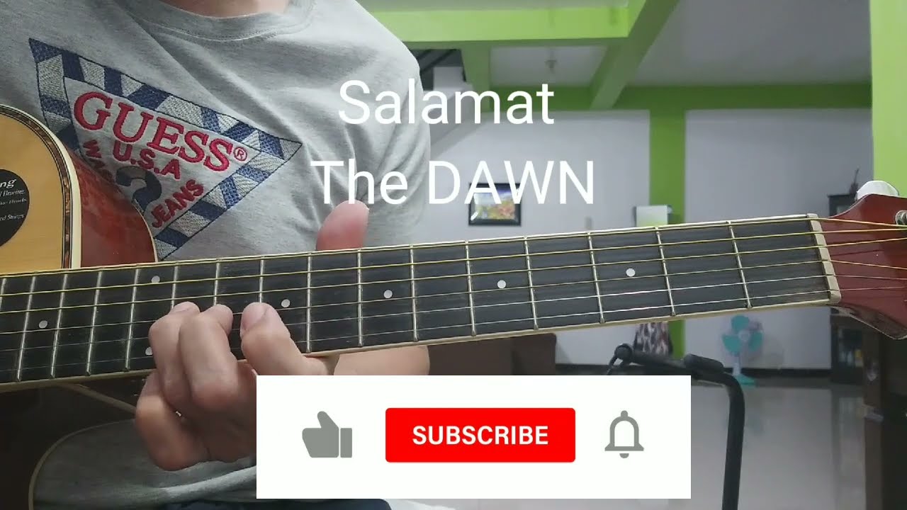 Salamat - The Dawn (Intro/Solo   Guitar Lesson)