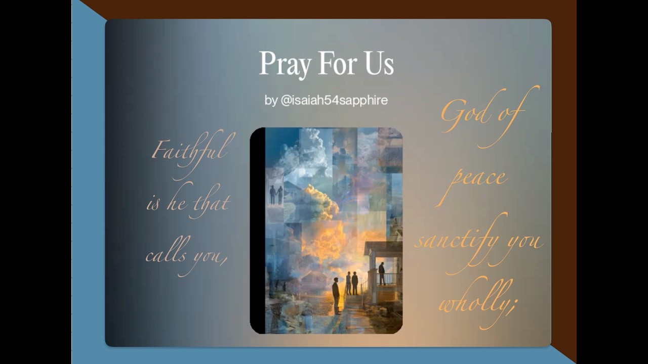 Pray Without Ceasing