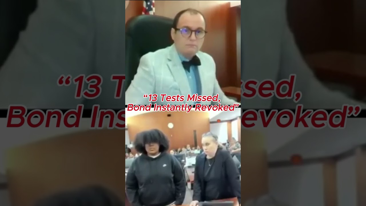 &ldquo;Judge Revokes Bond After 13 Missed Tests &ndash; No More Excuses in Court&ldquo; #courtroomdrama