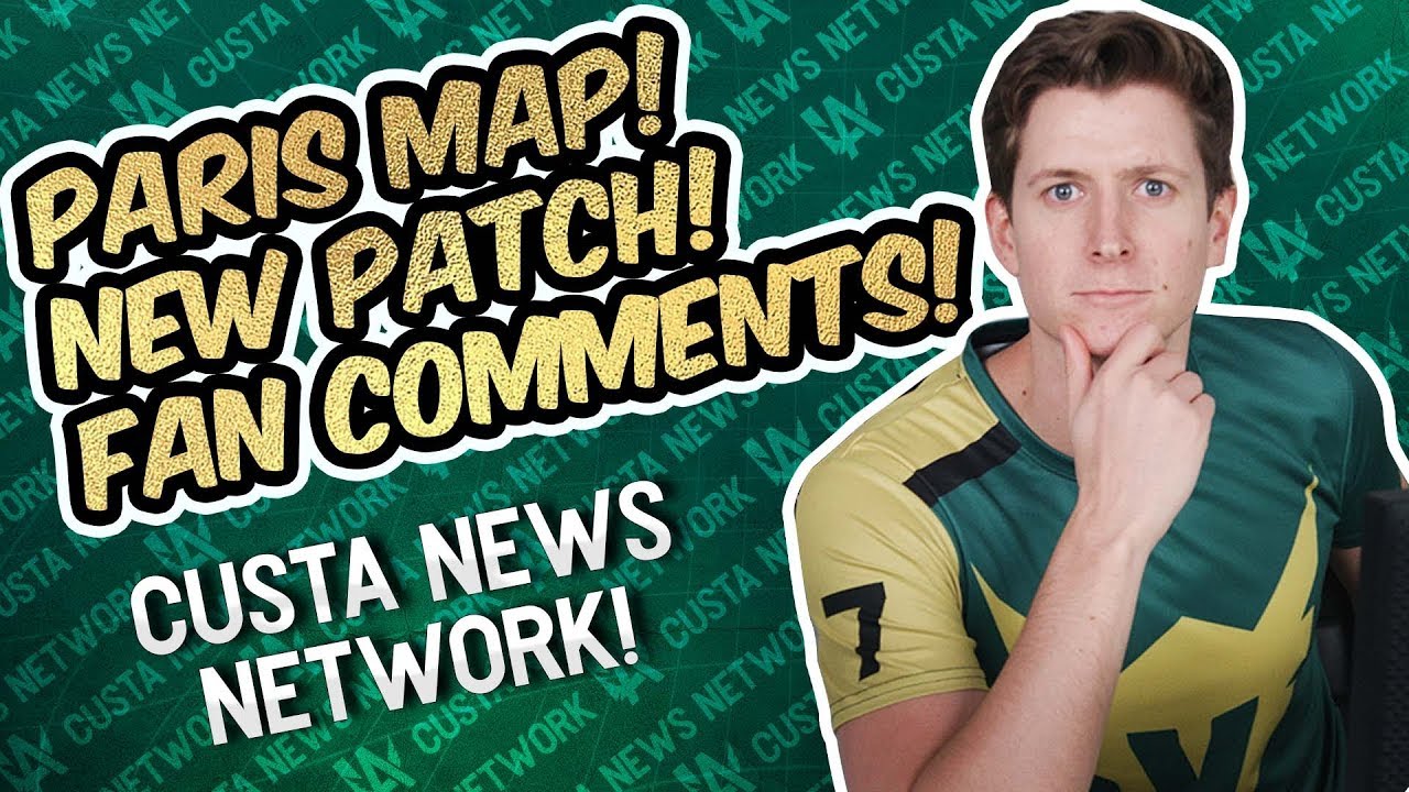 New Patch, Paris Map, Fan Comments on Custa News Network | LA Valiant