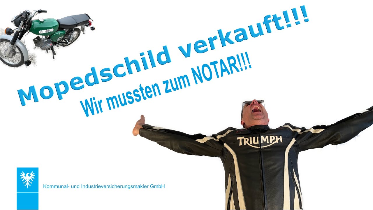 MOPED ohne Betriebserlaubnis und was wir alles machen mussten!!!