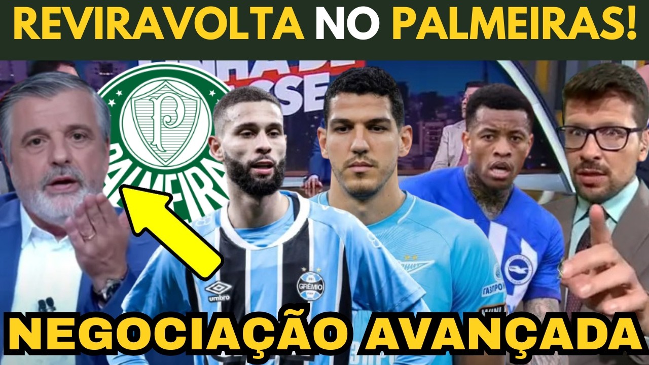SÓ FALTA ASSINAR!! PASCOAL REVELA BASTIDORES DE NINO E ZAGUEIROS NO PALMEIRAS!