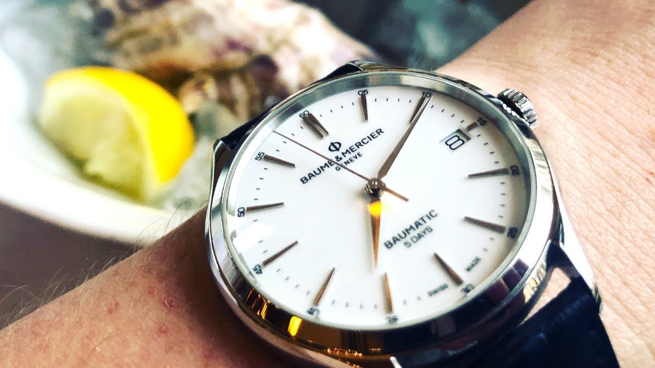 This Swiss Luxury Watch Is Brilliant! - Baume et Mercier Clifton Baumatic