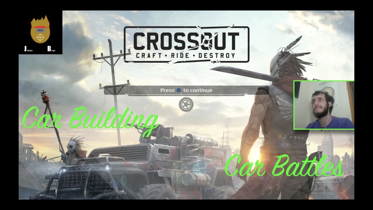 Car Battling MMO With Car Builder || Crossout #1