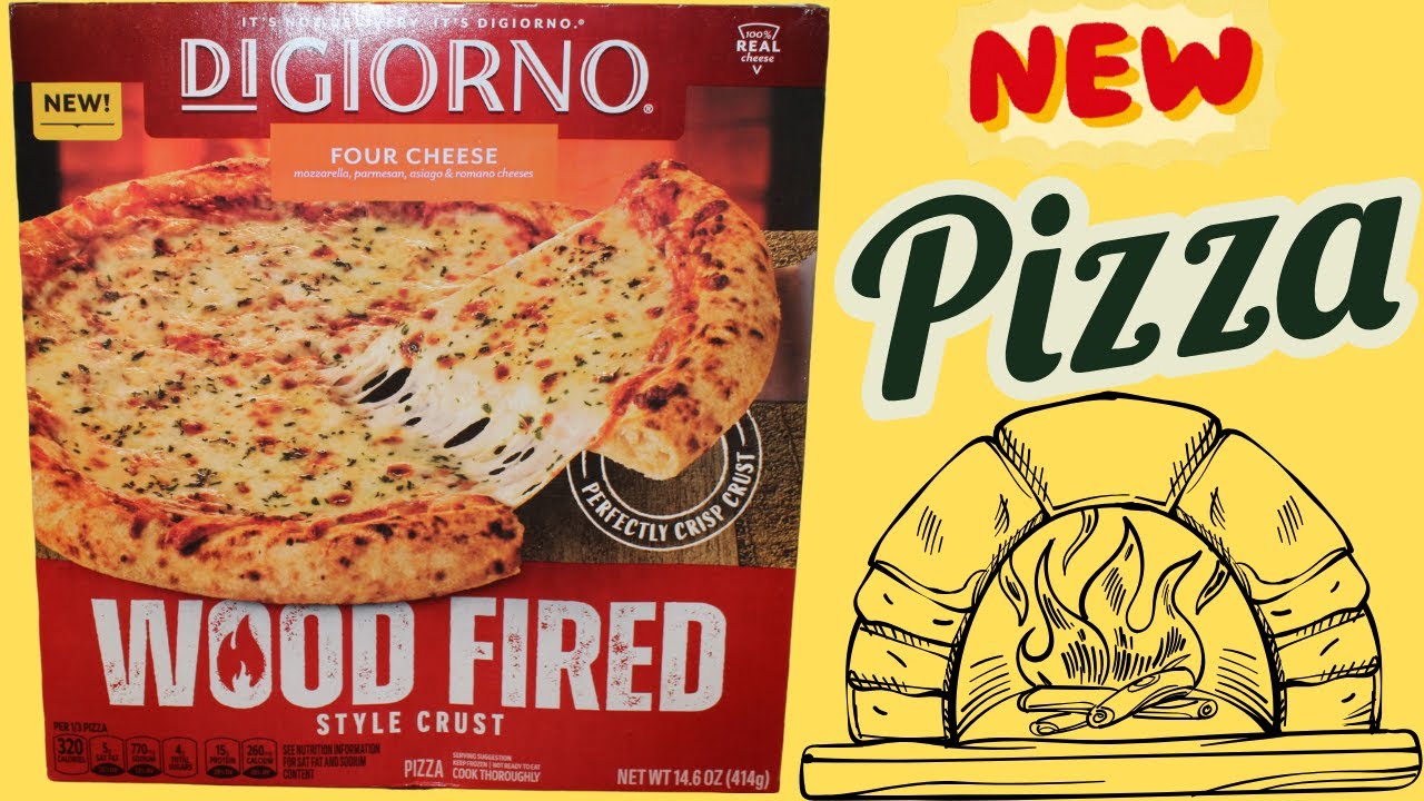 DiGiorno Wood Fired Style Crust Four Cheese Pizza Review