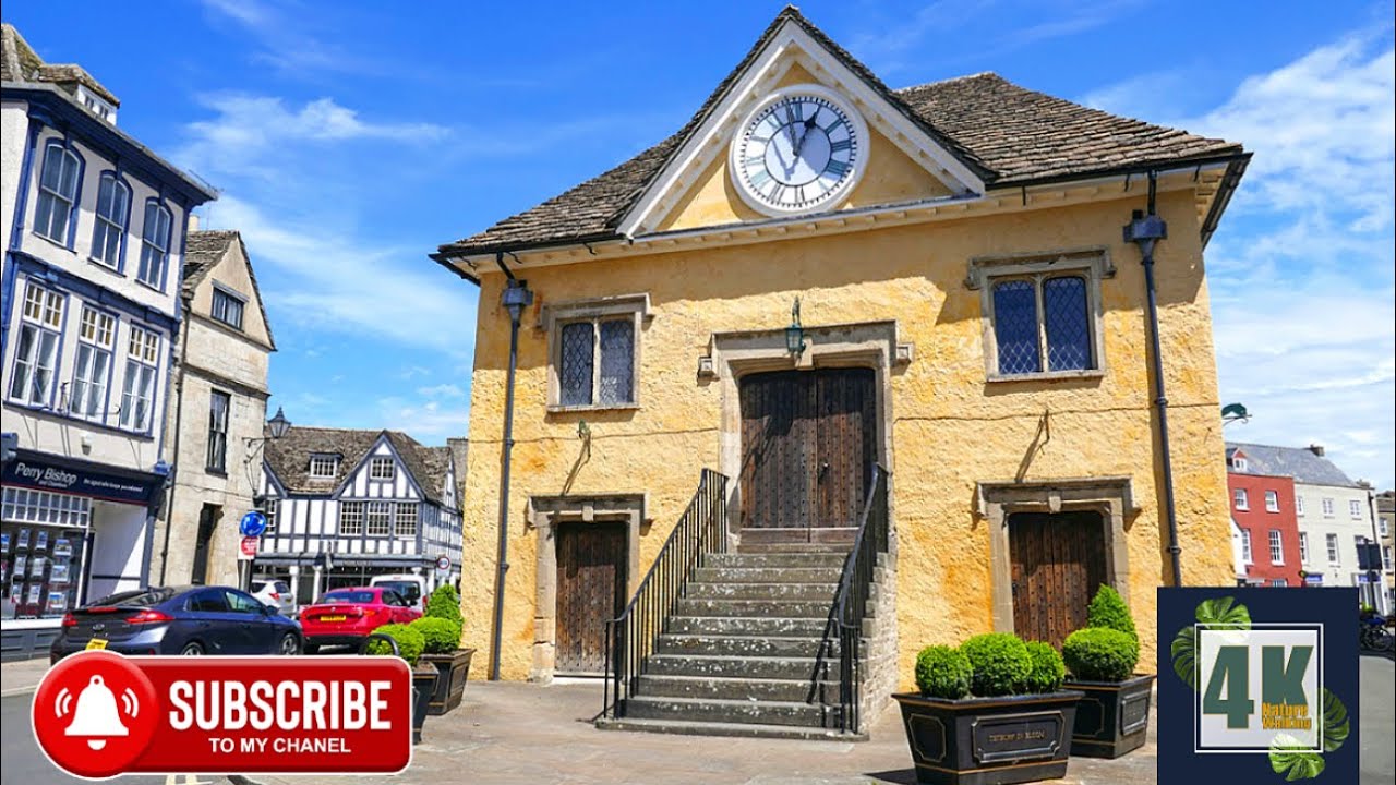 Historical Tetbury is a town in England #travel #vintageculture #4k #countryside #englishtown #4k