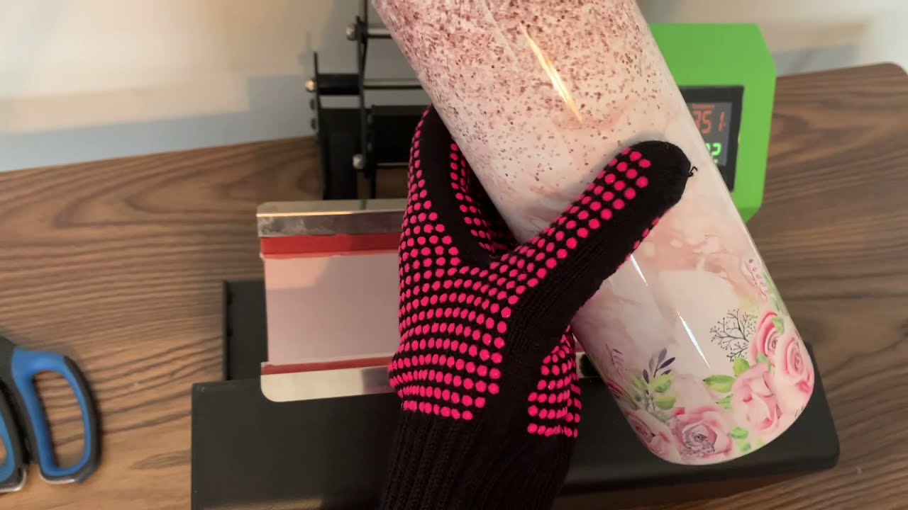 How To Sublimate a 20 oz Tumbler Press In Under 1 Minute
