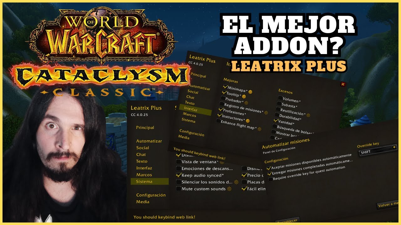[WOW] El Addon mas completo, Leatrix Plus | WoW Classic