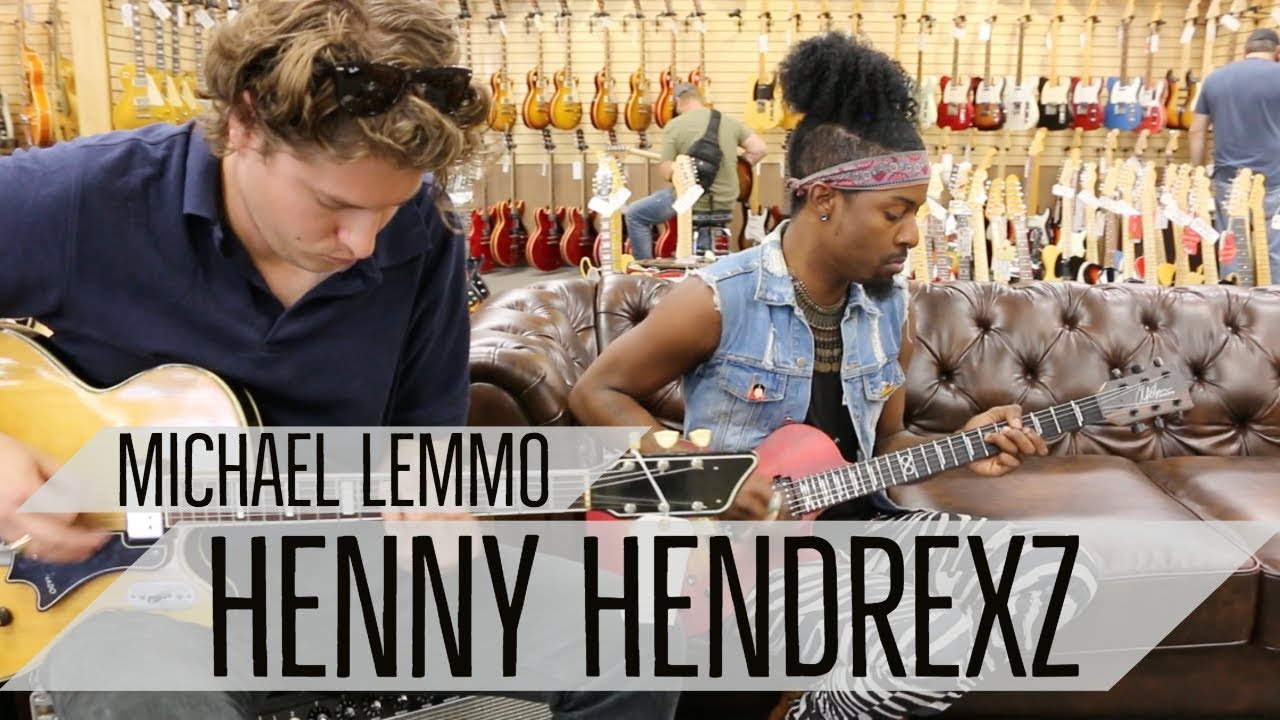 Funky Jam Session with Henny Hendrexz and Michael Lemmo at Norman's Rare Guitars
