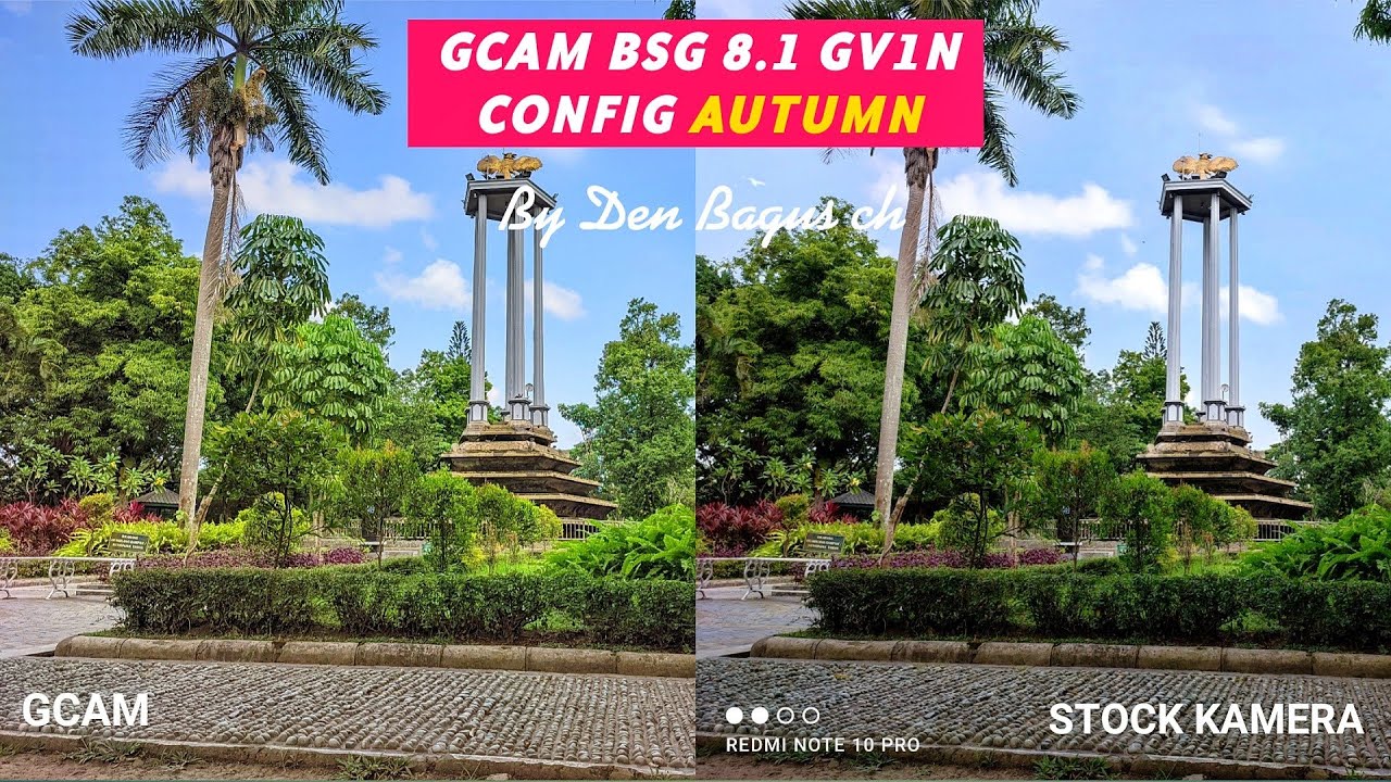 Update!!!Gcam BSG 8.1 GV1N CONFIG AUTUMN||VS KAMERA BAWAAN,Redmi Note 10 Pro