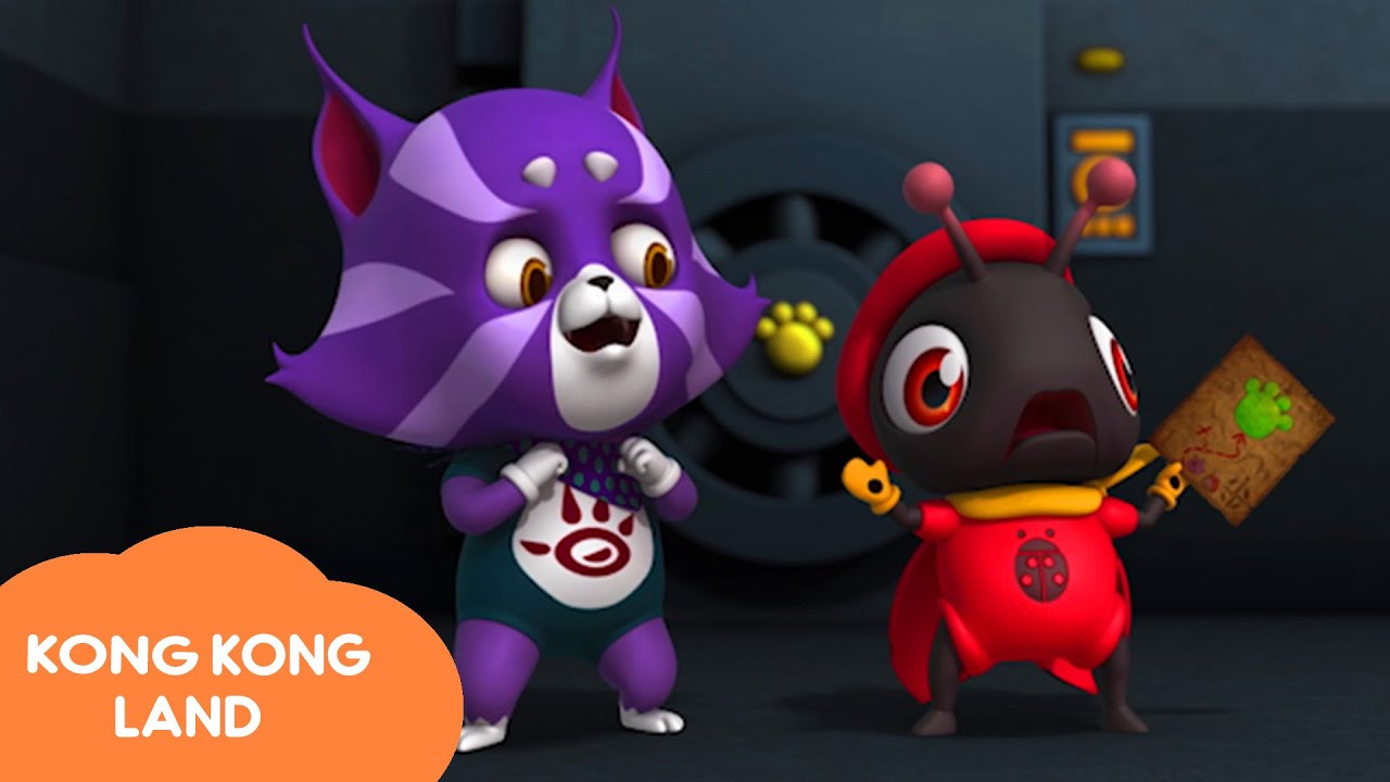 Leocat and Rodi breaks into the room to steal the bear paw | Kong Kong Land | Full Episode 10