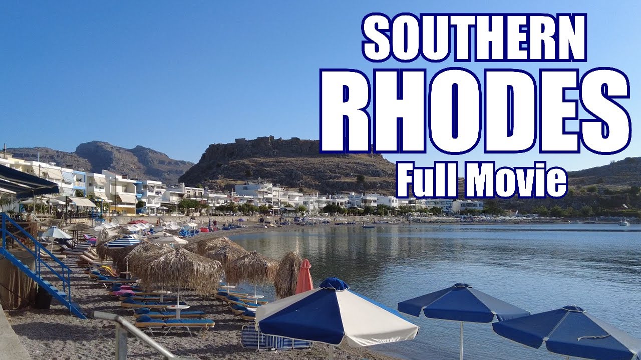 Southern Rhodes [Ρόδος], Greece | Beaches, Castles and Monasteries in 87 min - FULL MOVE