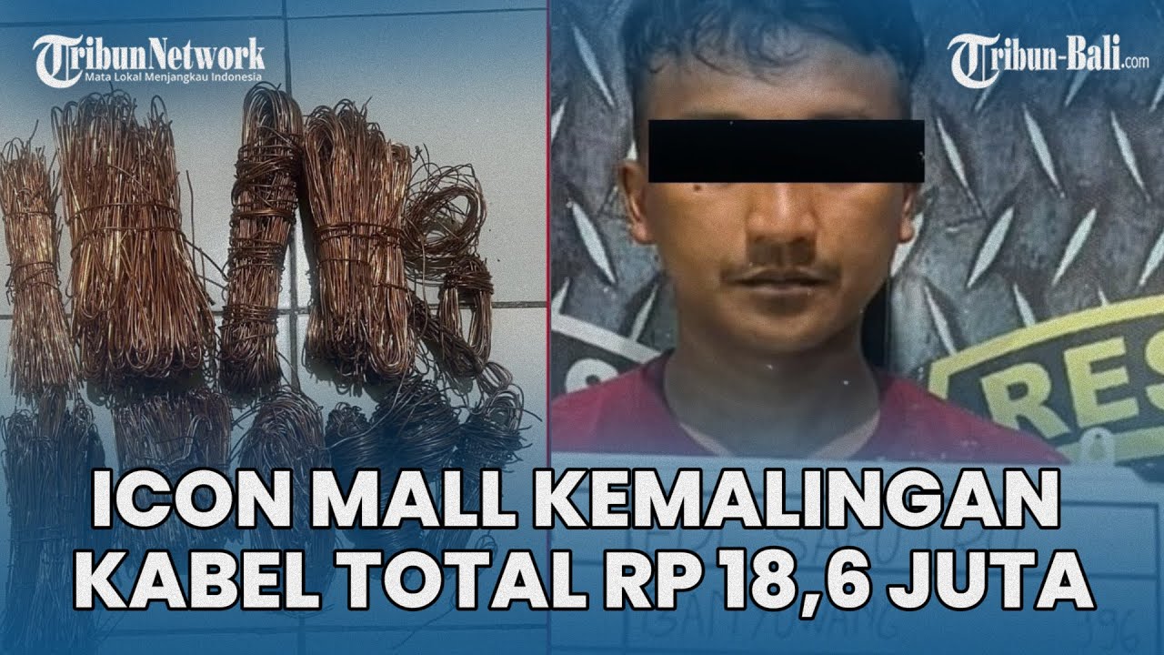 Icon Mall Bali Kemalingan Kabel Panel, Total Kerugian Rp 18,6 Juta, Pelaku Mantan Pekerja Proyek