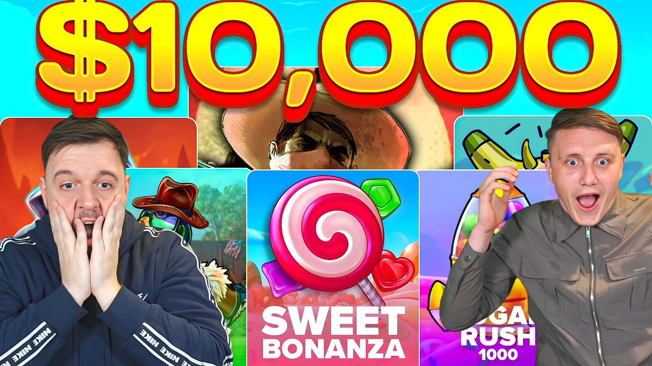 SPENDING $10,000 ON OUR FAVOURITE SLOTS! (HUGE BONUS BUYS!)