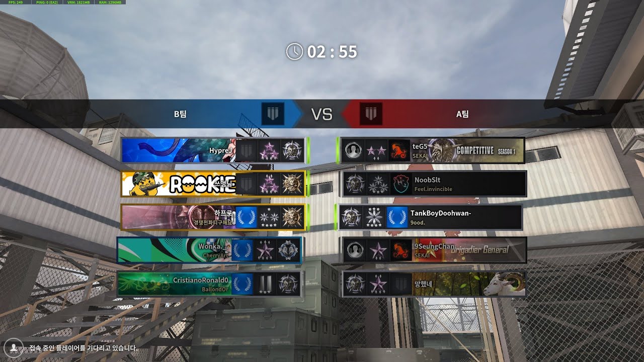 25.블랙스쿼드 경쟁전22시즌 BLACK SQUAD Competitive 22 Season