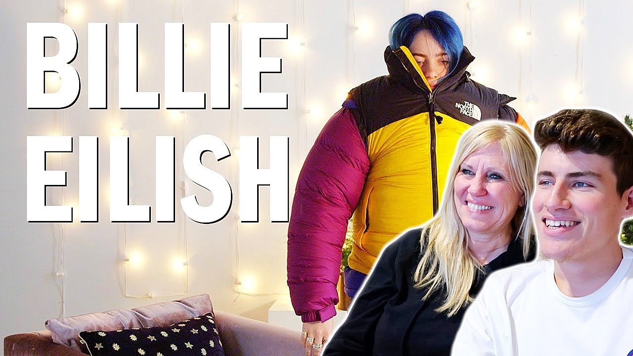 MOM REACTS TO BILLIE EILISH ATTEMPTS THE PUFFER JACKET CHALLENGE!!!