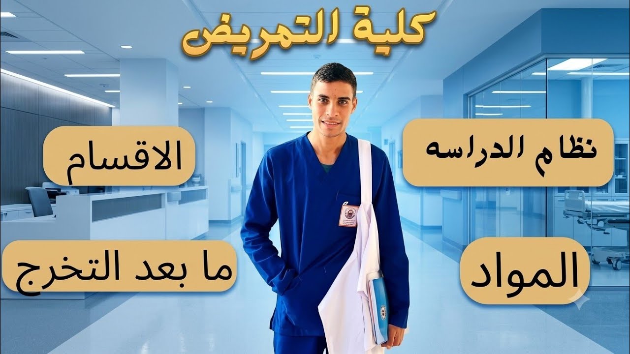 ايه هي كليه تمريض؟ 👨🏻‍⚕️