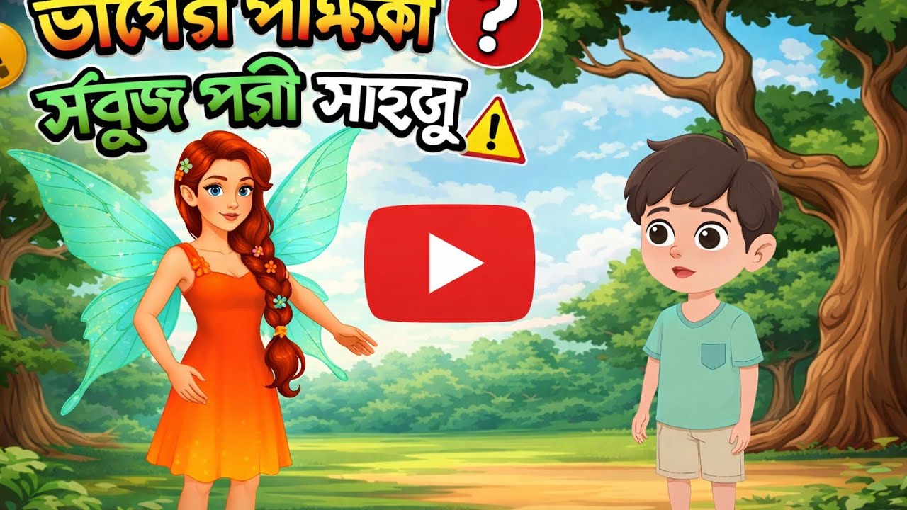 ভাগ্যের পরীক্ষা  Bhagya Pariksha Bangla cartoon moral story বাংলা কাটুন