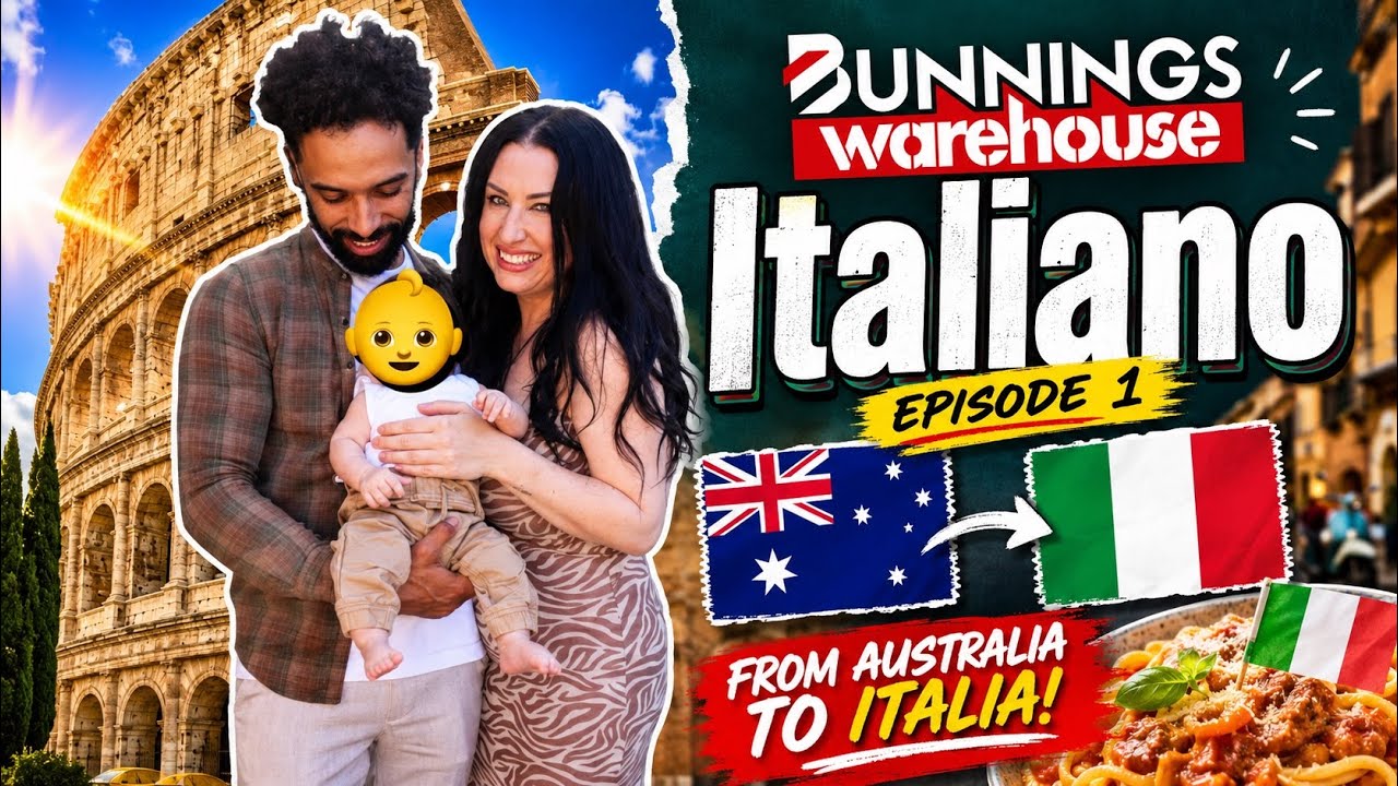 BUNNINGS ITALIANO 🇮🇹 🇮🇹 🇮🇹 CIAO AUSTRALIAN ITALIANS let’s learn ITALIAN & shop 