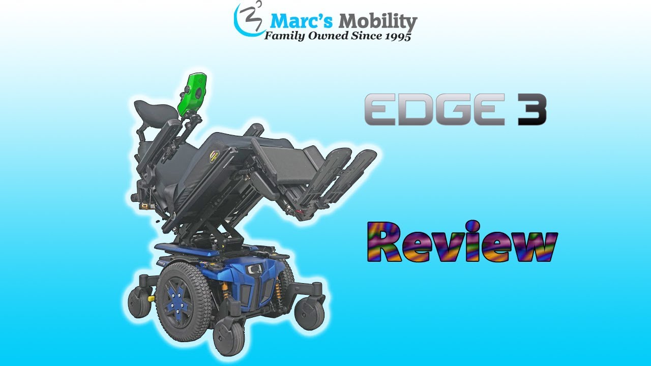 Quantum Edge 3 with Tilt, Legs, and Recline in Blue - Review # 8498