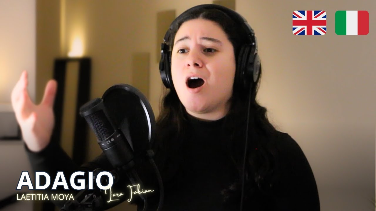 Adagio - Lara Fabian - English/Italian Piano Cover by Laetitia Moya