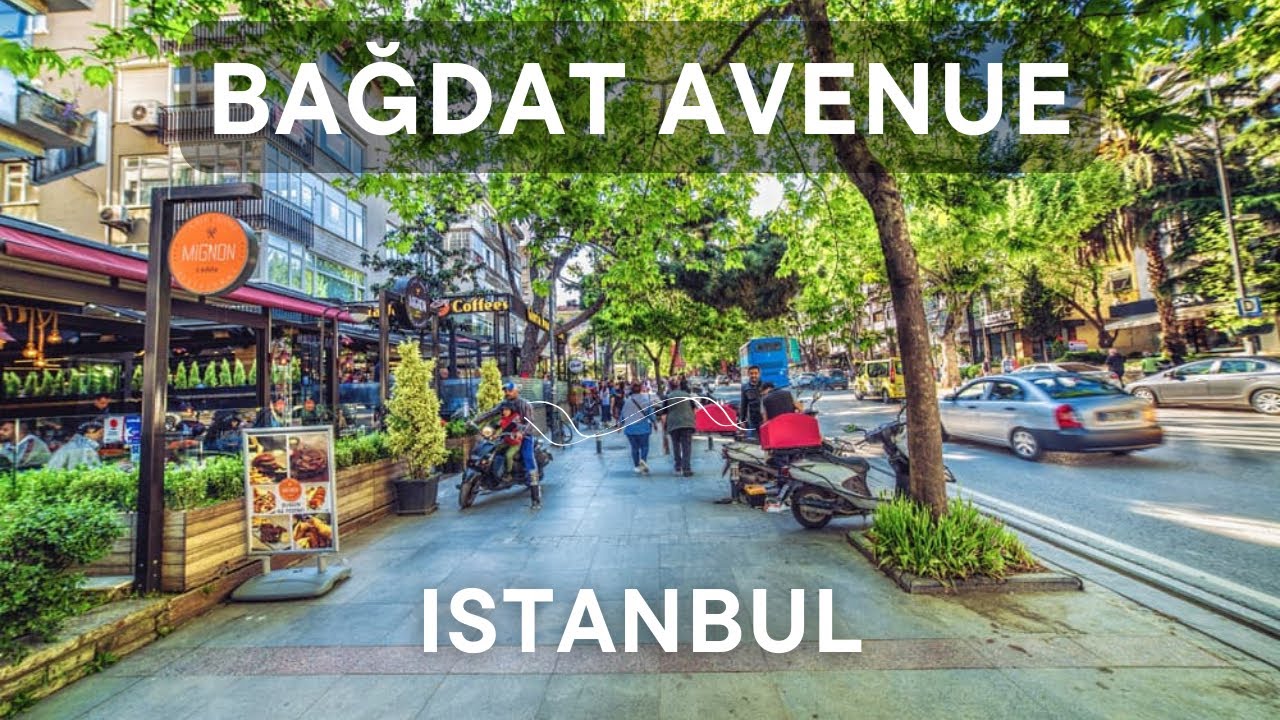 BAĞDAT CADDESİ ISTANBUL 4K Walking Tour Türkiye