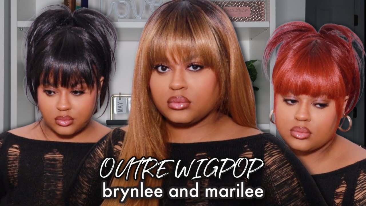 Did You Catch This $20 Outre Wig? Outre Wigpop Style Selects Synthetic Hair Wig - MARILEE