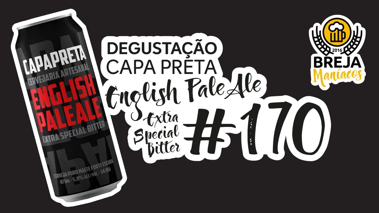 Degusta&ccedil;&atilde;o Capa Preta - English Pale Ale
