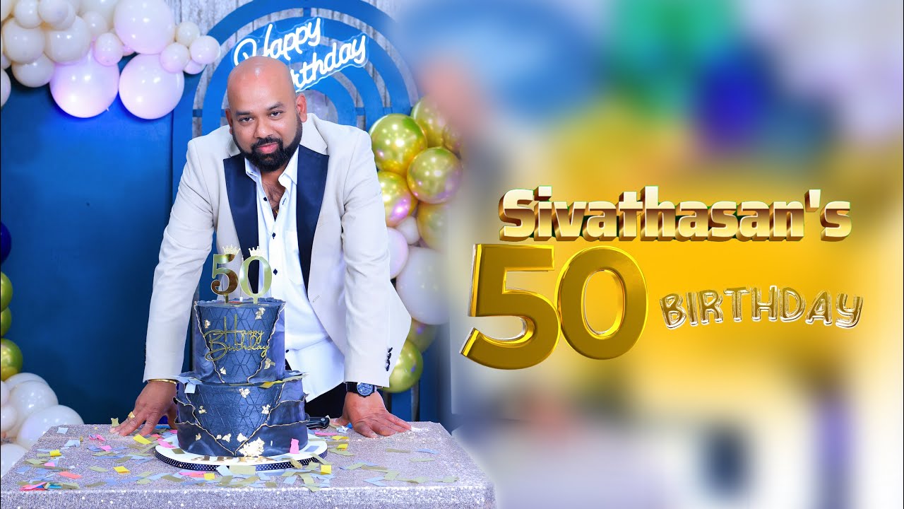 Sivathasan's 50th Birthday Celebration |Highlights | United Kingdom | Redpixcreation|  07886870888