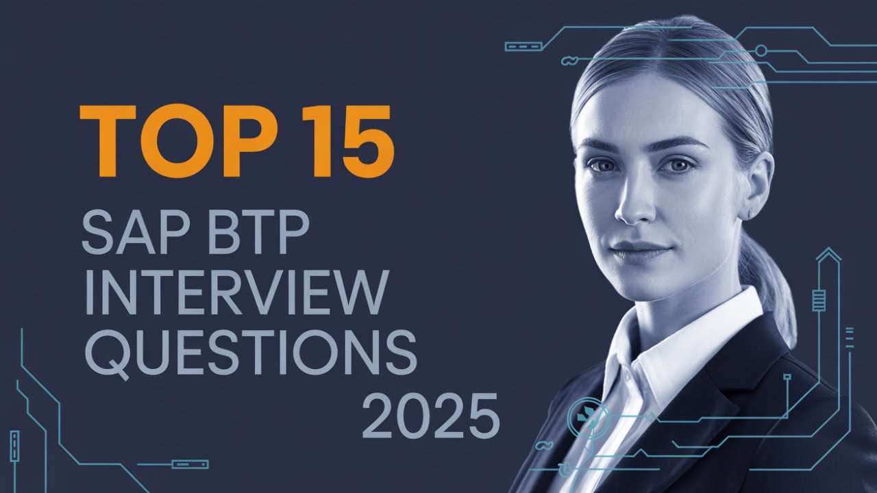 SAP BTP Interview Questions and Answers | SAP BTP Interview Questions 2025 | Mock Interviews