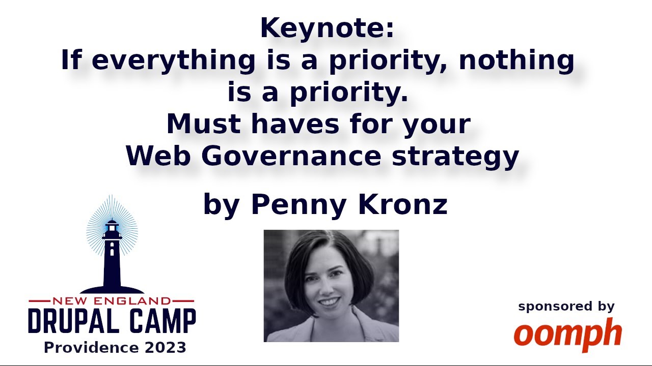 NEDSummit 2023 Keynote - Penny Kronz