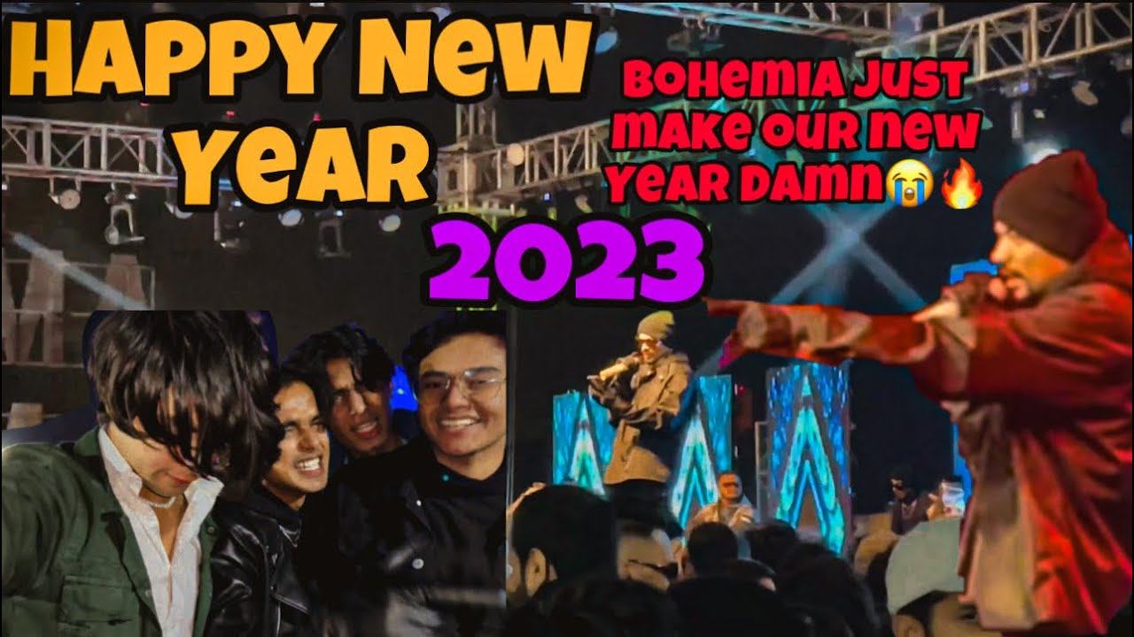 Happy New Year 🥳ft.Bohemia 😭🔥| Best New Year Ever 🥹