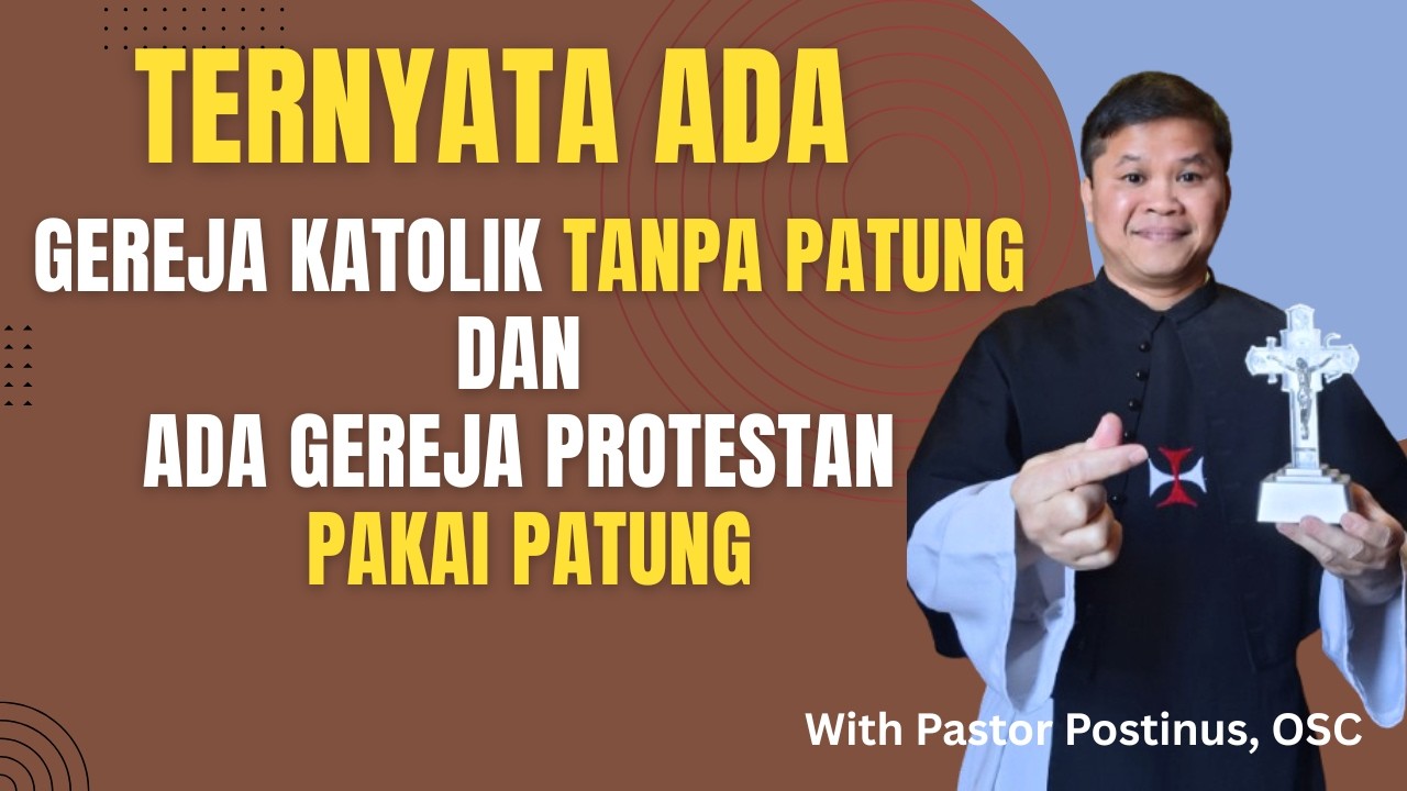 PENASARAN! Kok Gereja Protestan ini Pakai Patung?